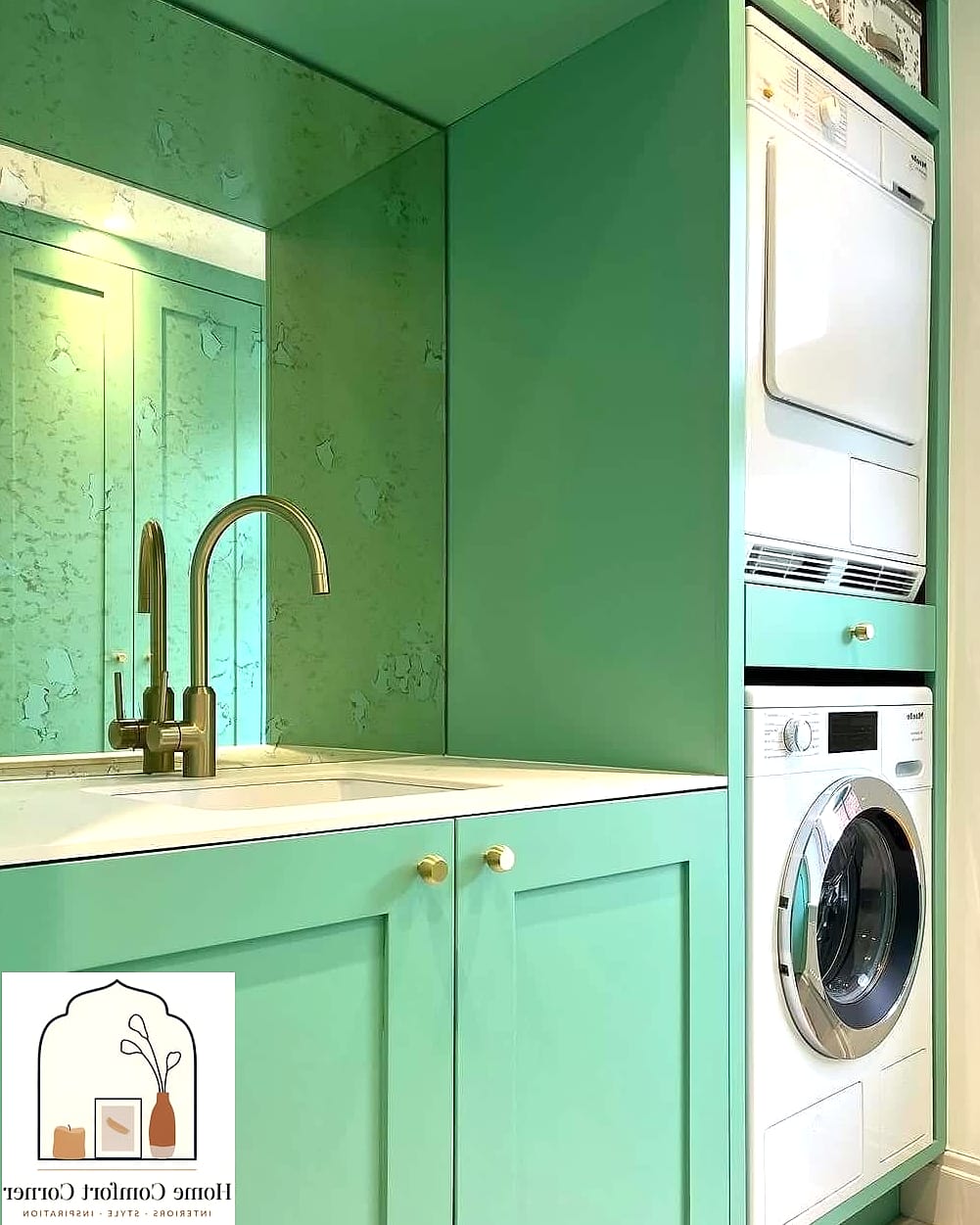A Pop of Color or Wallpaper on One Wall