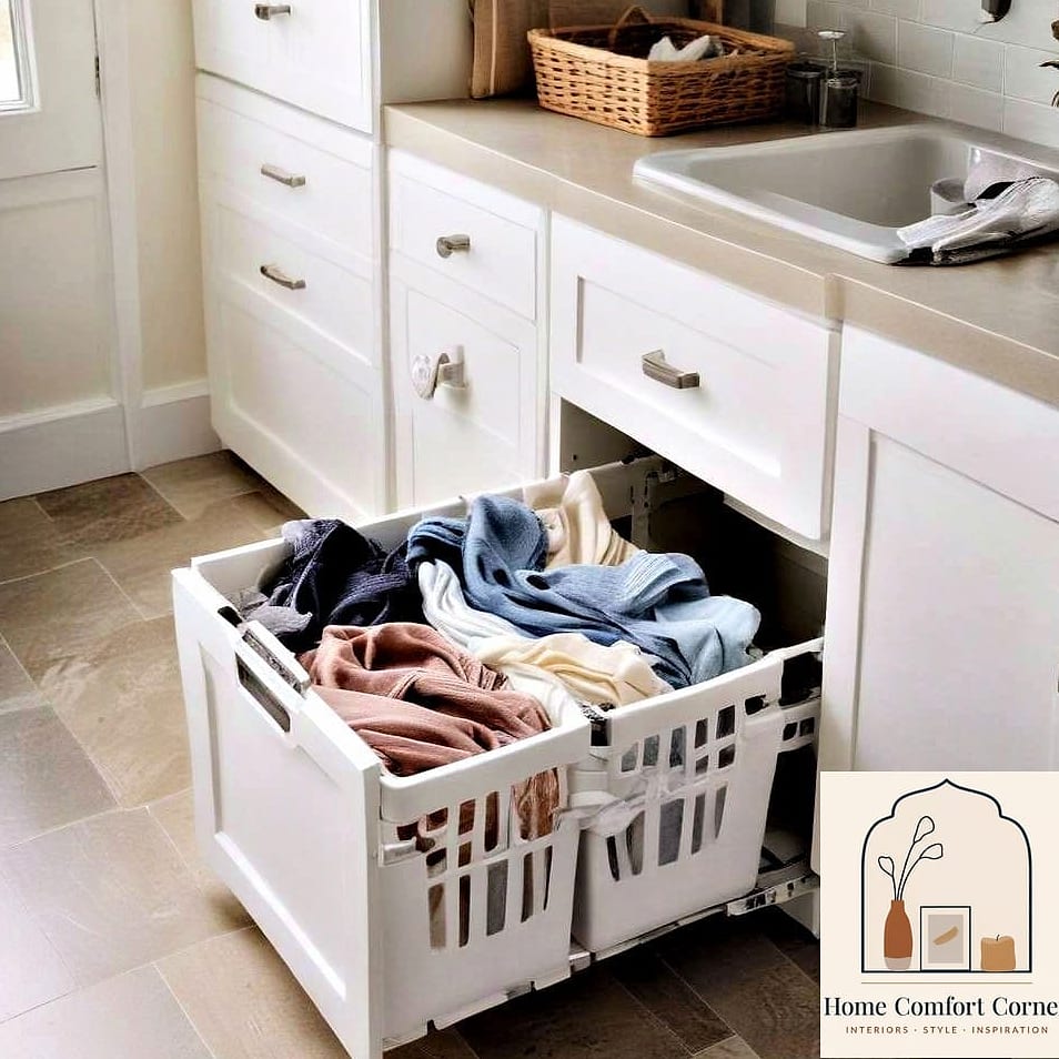 Pull-Out Hamper Drawers