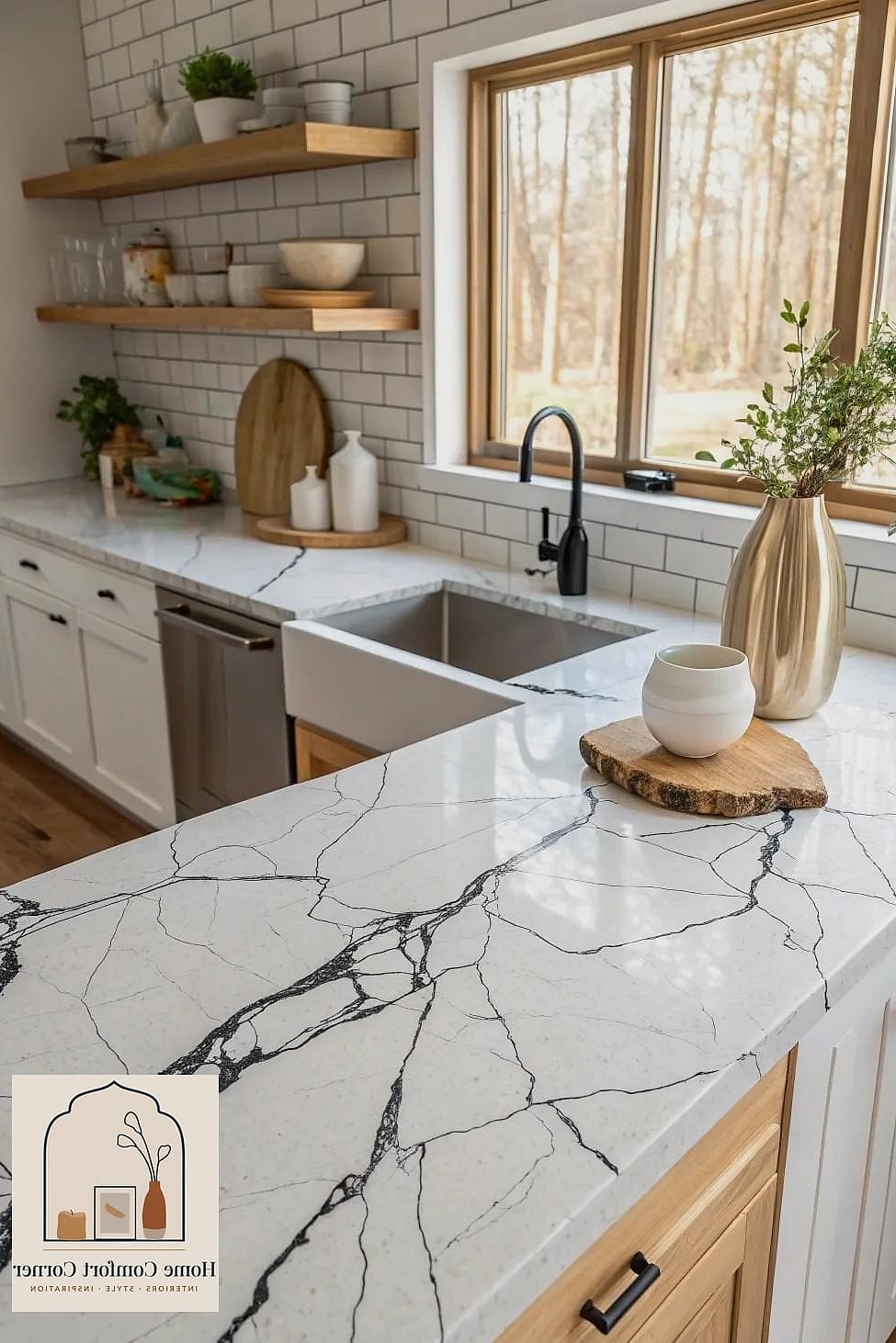 Quartz Countertops for Busy Kitchens