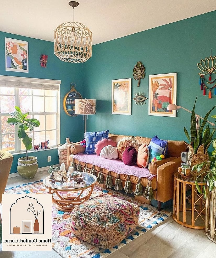 9 Boho Home Decor Concepts That Are Actually Achievable on a Budget 9 Rattan Pendant Lighting or Woven Lampshades