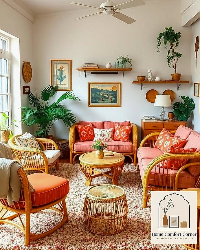 Rattan and Wicker Accent Furniture