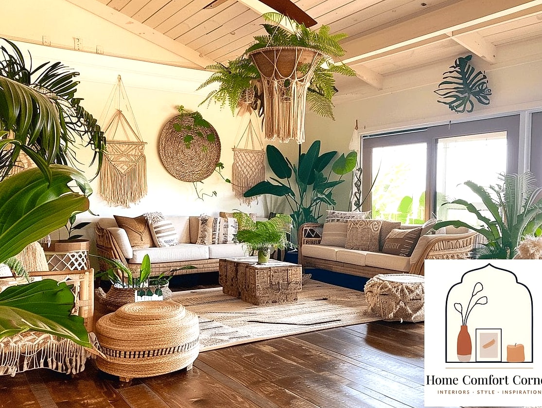 9 Boho Home Decor Concepts That Are Actually Achievable on a Budget 4 Rattan and Wicker Furniture Accents