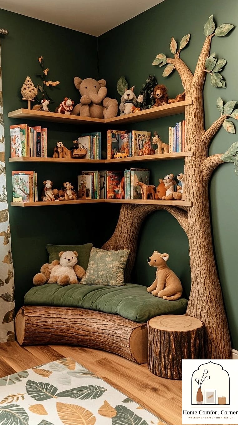 Reading Nook with a Canopy or Tent