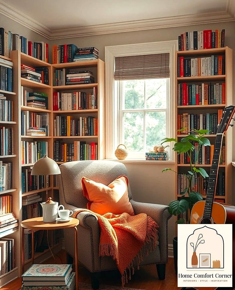 A Reading Nook for Sheet Music and Lyrics