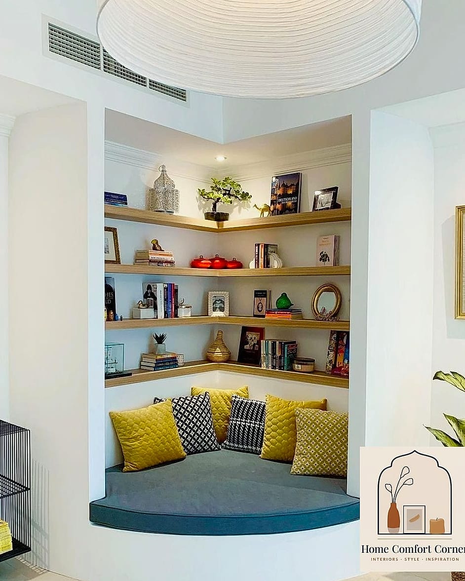 Reading Nook in the Corner