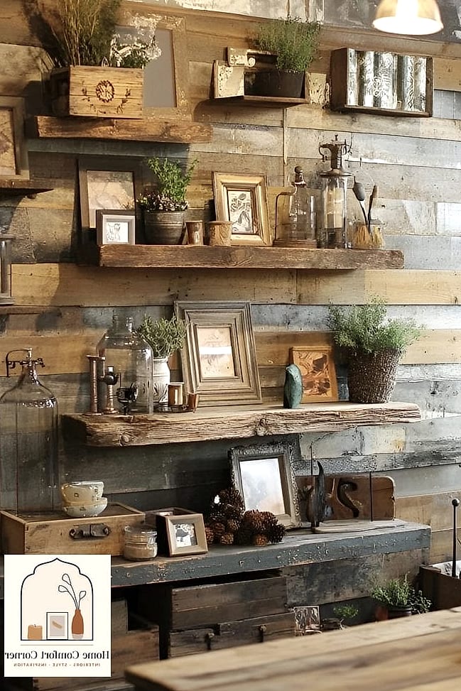7 Rustic Home Decor Ideas That Will Transform Your Space 2 Reclaimed Wood Accent Wall