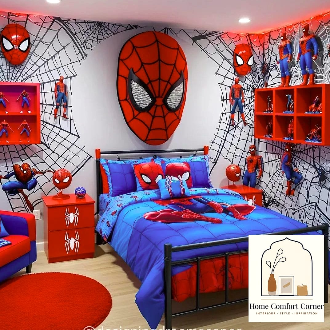 A Red and Blue Color Palette as Your Base
