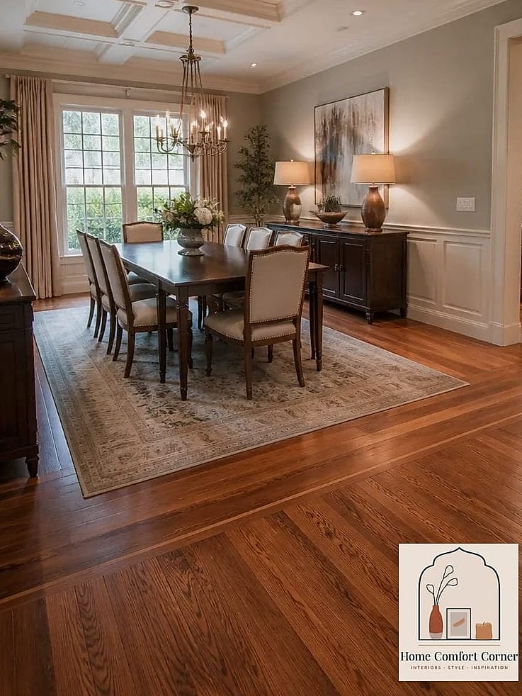 18 Dining Room Decor Ideas Before and After Transformations to Inspire 16 Refinishing Hardwood Floors