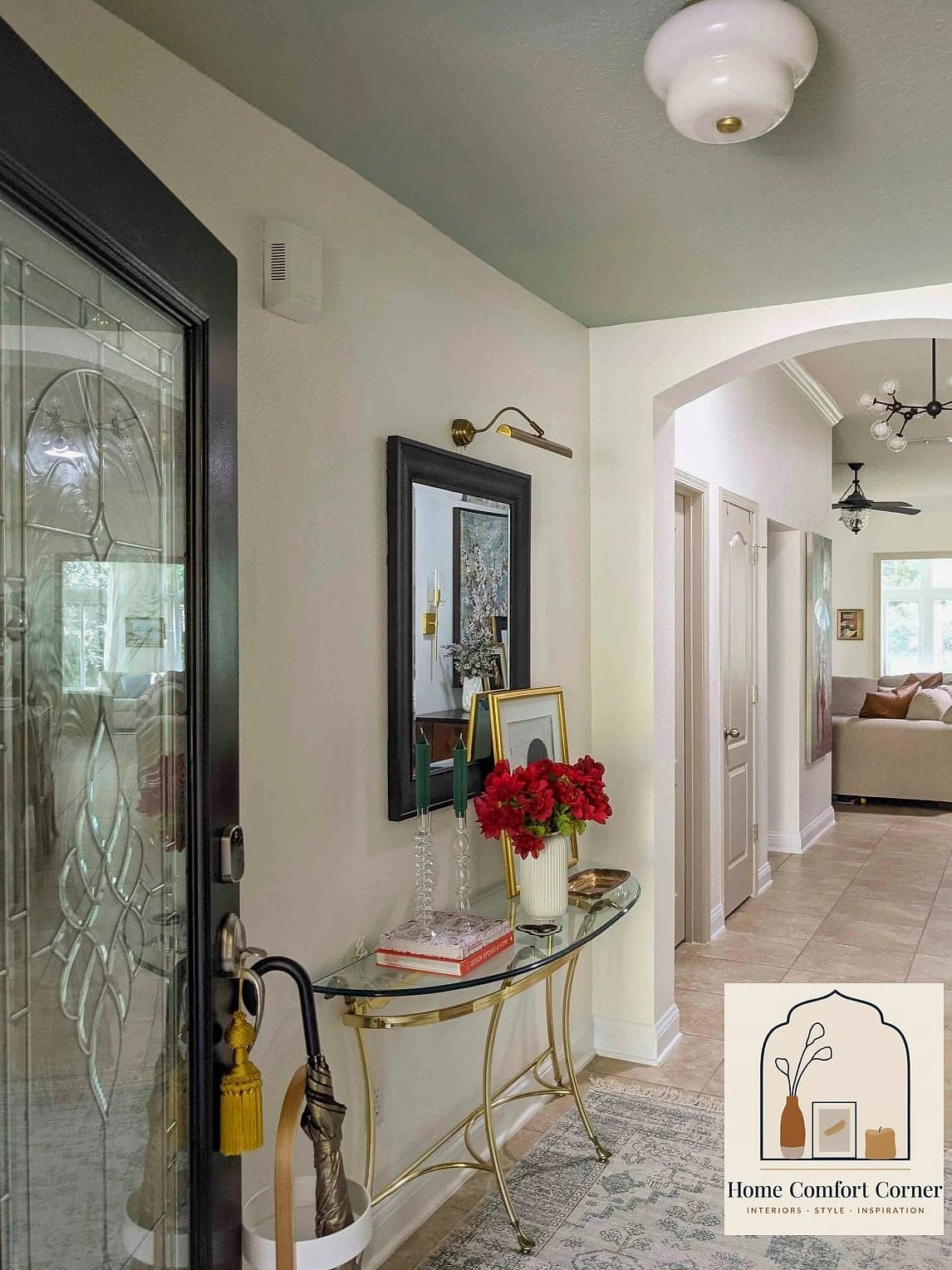 Refresh Your Entryway With a Console Table and Mirror