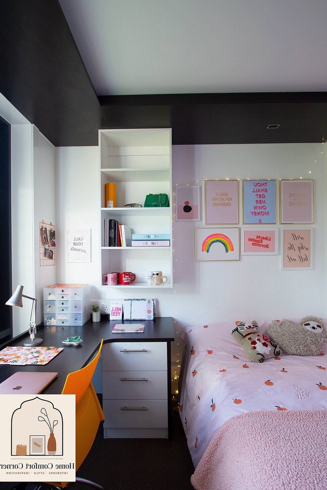 15 Student Room Decor Ideas Inspiration Boards You'll Want to Copy 10 Removable Peel-and-Stick Wallpaper on One Accent Wall