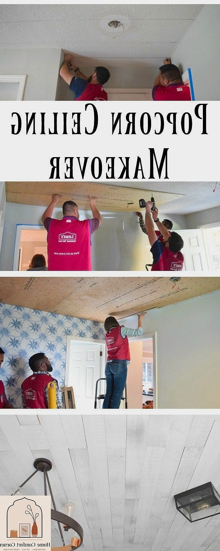 Replace Popcorn Ceilings or Textured Walls