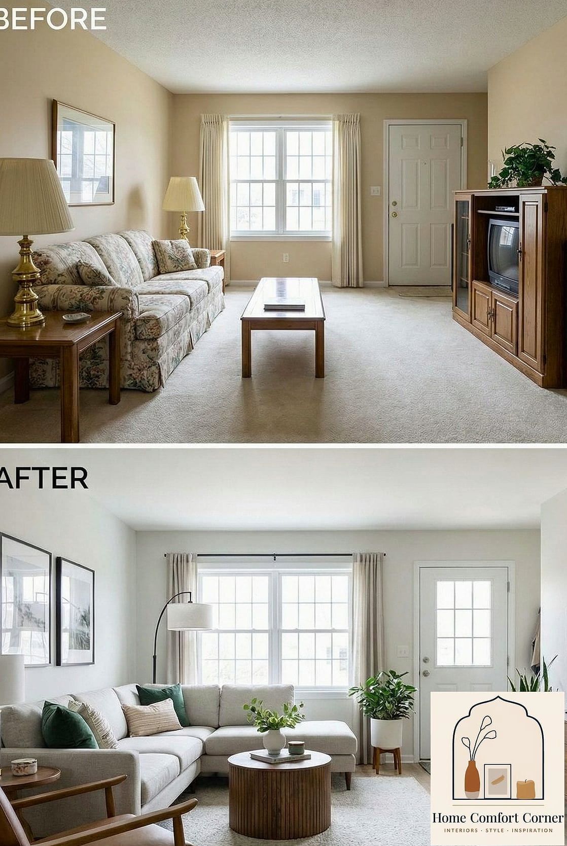 Replacing a Boring Mirror With a Statement Piece