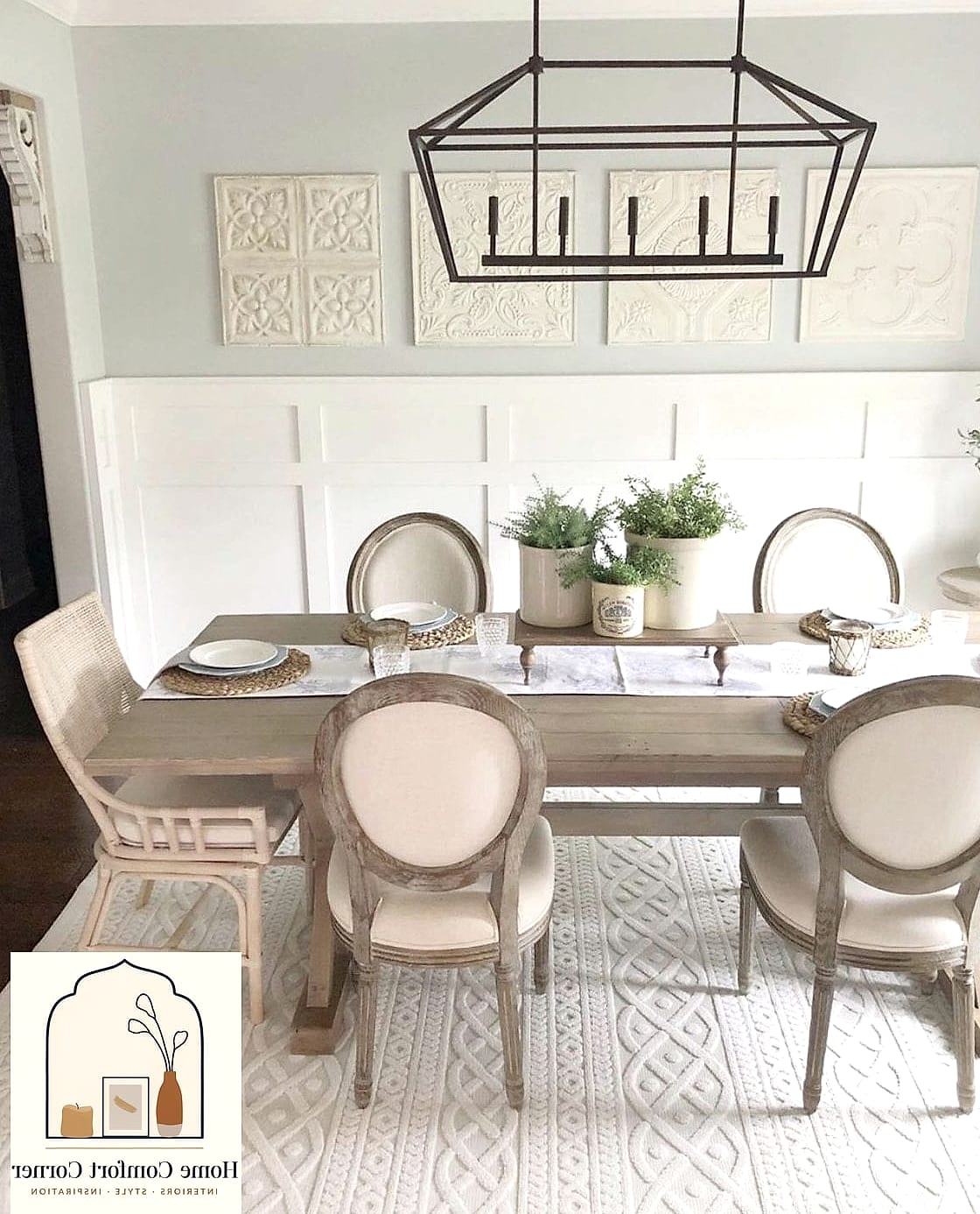 Replacing a Formal Table with a Reclaimed Wood Farmhouse Table