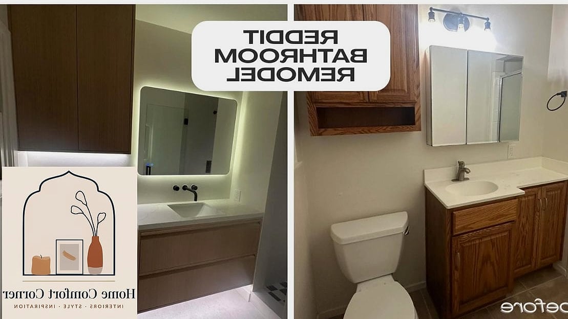 Replacing a Vanity Mirror With a Framed or Arched Version