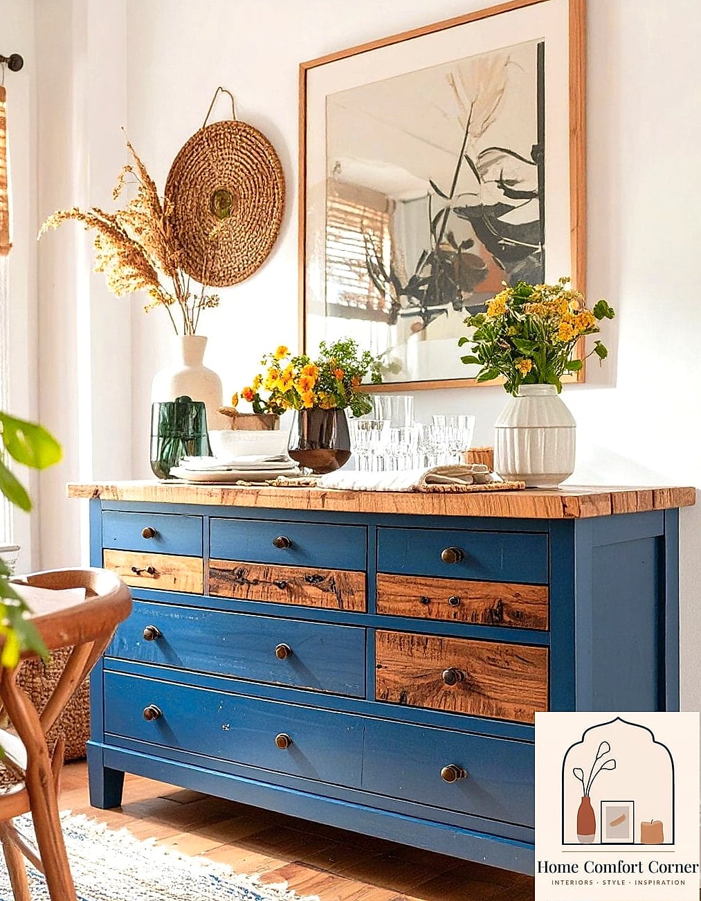 16 Small Dining Room Ideas Concepts That Are Actually Achievable on a Budget 13 Repurpose a Dresser as a Sideboard