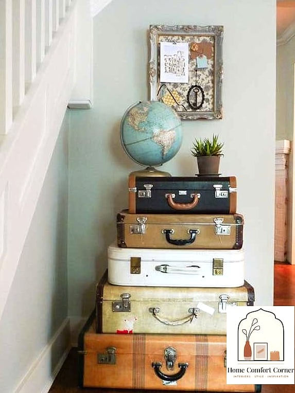 Repurposed Suitcase Furniture