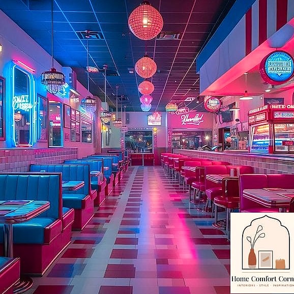 Retro Diner Booths with a Modern Twist