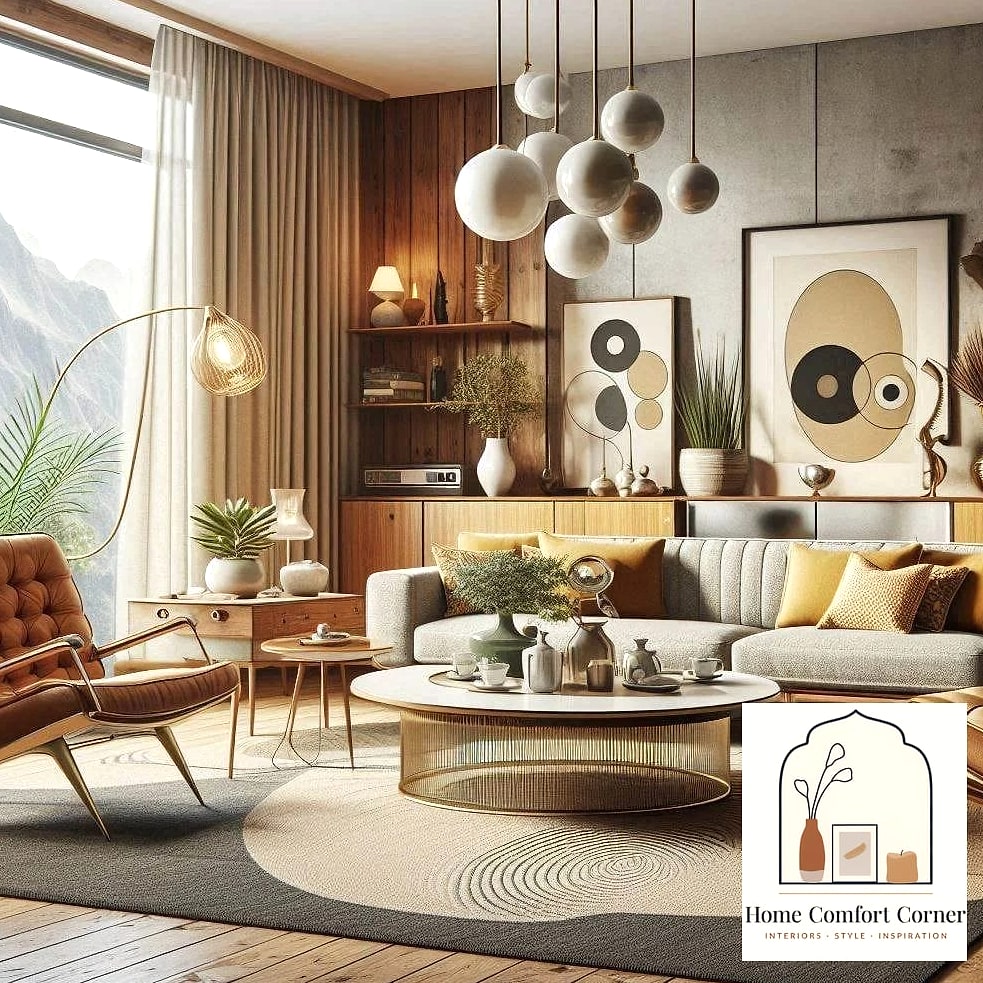 Retro Modern Living Room