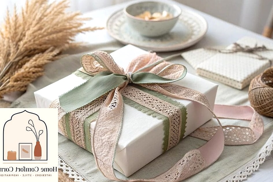 21 Creative Cute Home Decor Ideas You Haven't Seen Before 21 A Ribbon-Wrapped Picture Ledge