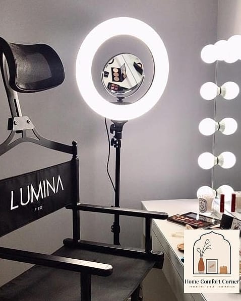 A Ring Light Setup