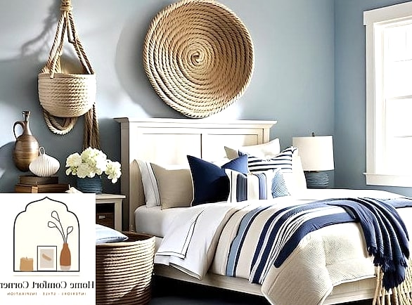 Rope Accents on Mirrors and Lighting
