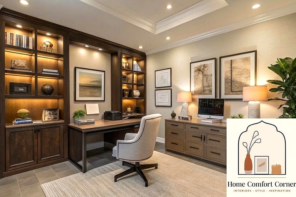 A Rug That Anchors the Space