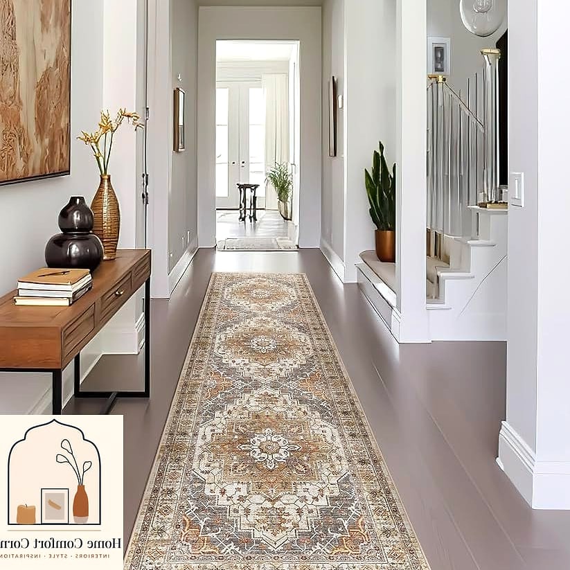 Runner Rug in a Bold Pattern