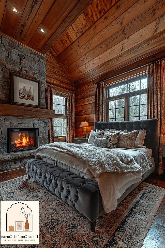 21 Room Decor Aesthetic Ideas That Are Both Stylish and Practical 16 Rustic Cabin