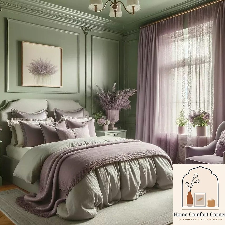 Sage Green Kitchen Nook Banquette