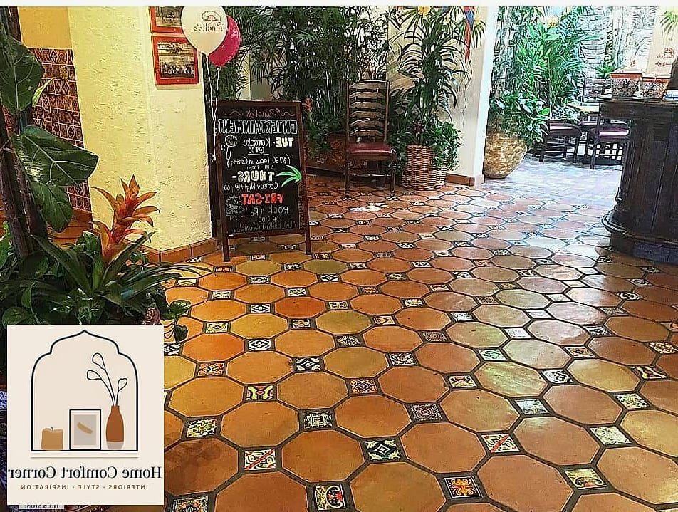22 Mexican Home Decor Ideas That Are Both Stylish and Practical 5 Saltillo Tile Flooring