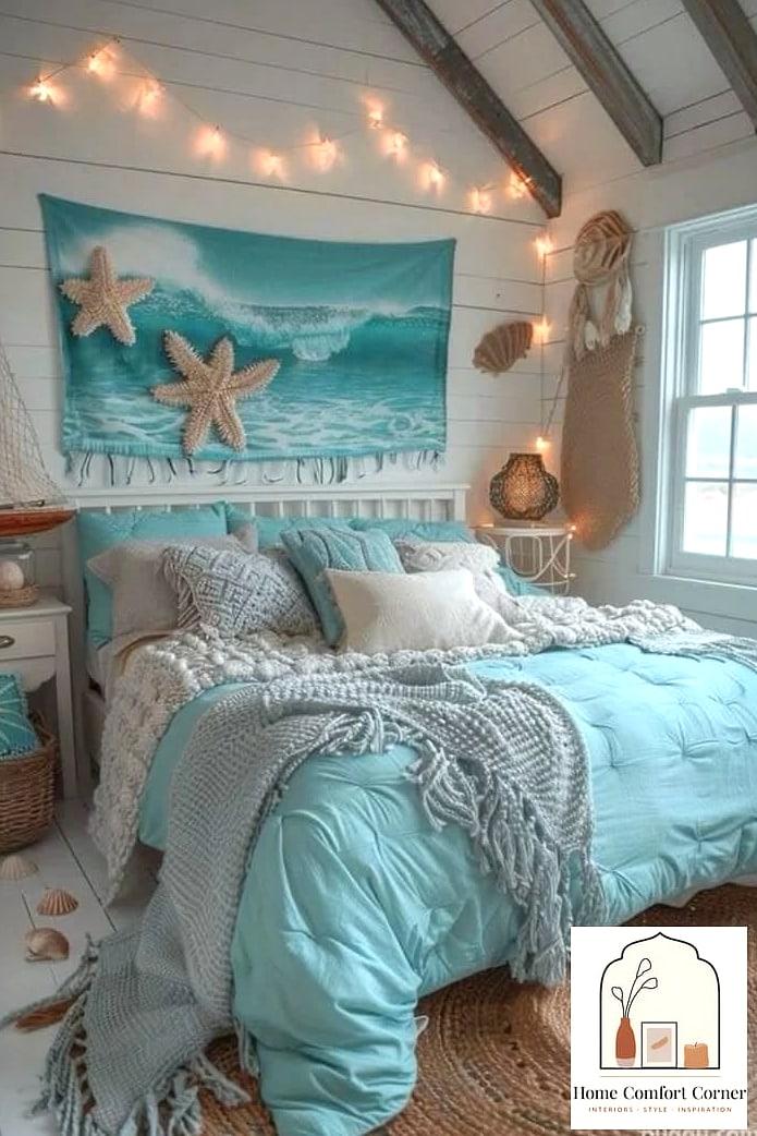 A Sand-Toned Textured Accent Wall