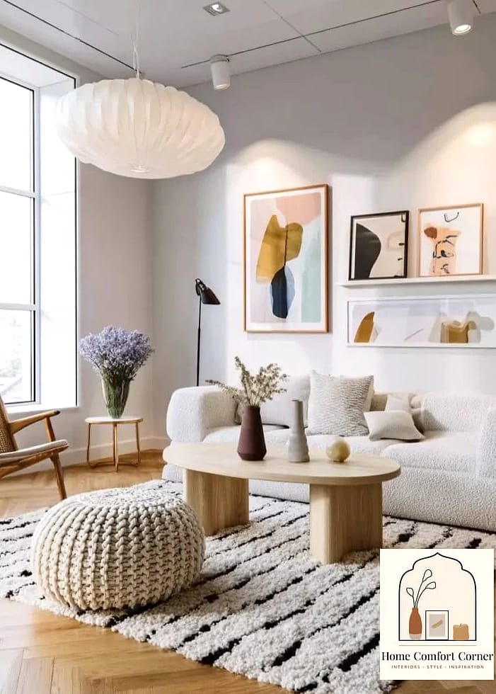 15 Interior Design Mood Board Makeovers That Look Incredibly Expensive 6 Scandinavian Boucle Bedroom