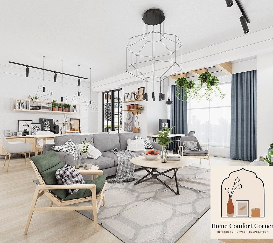 Scandinavian-Inspired Light and Airy Layout