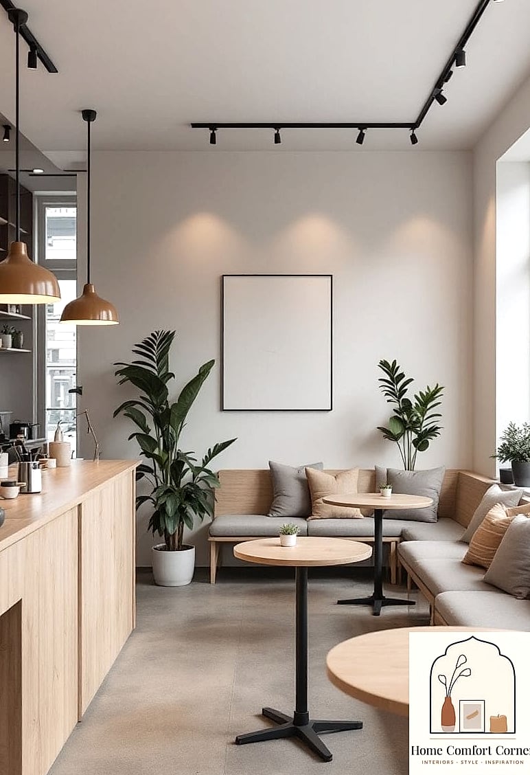 Scandinavian Minimalist Cafe