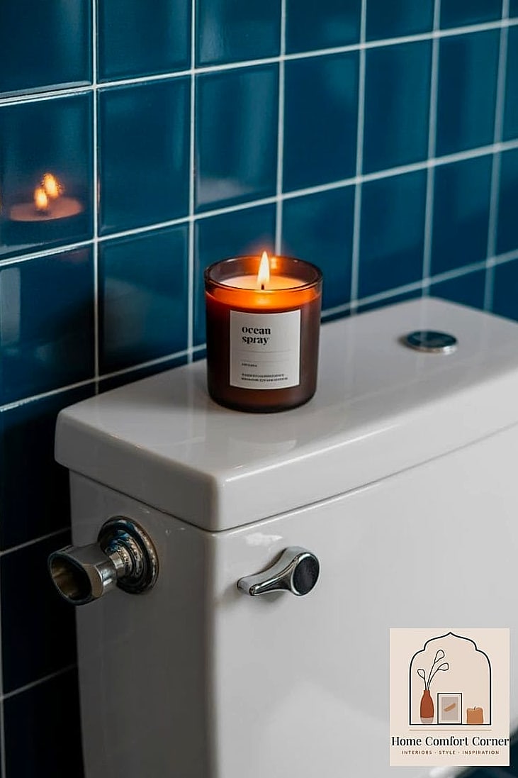 Scented Candle and Tray Styling