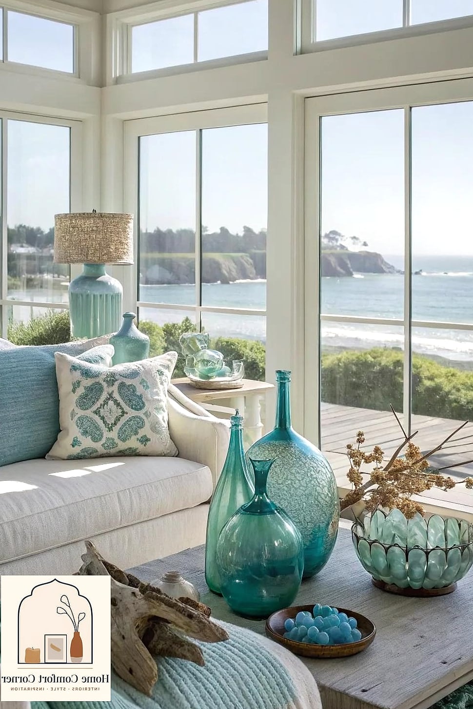 Sea Glass and Ocean-Inspired Accent Colors