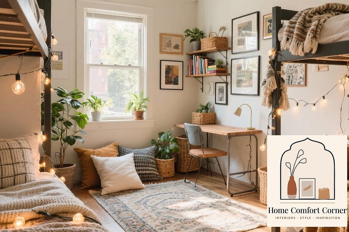Seasonal Decor Swaps on a Shelf