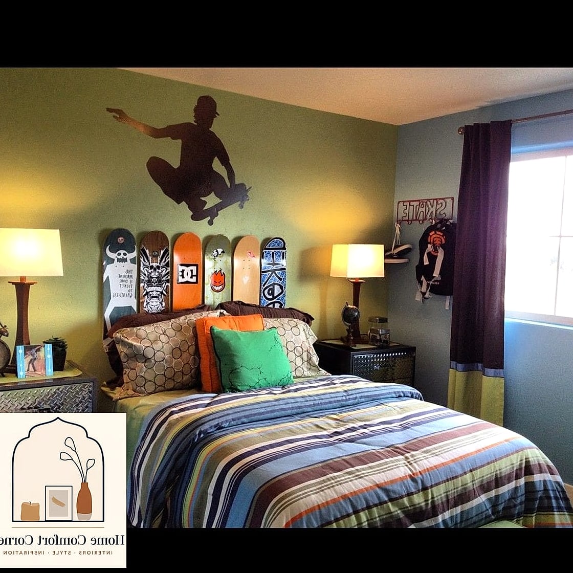 Skateboard or Surfboard Wall Display
