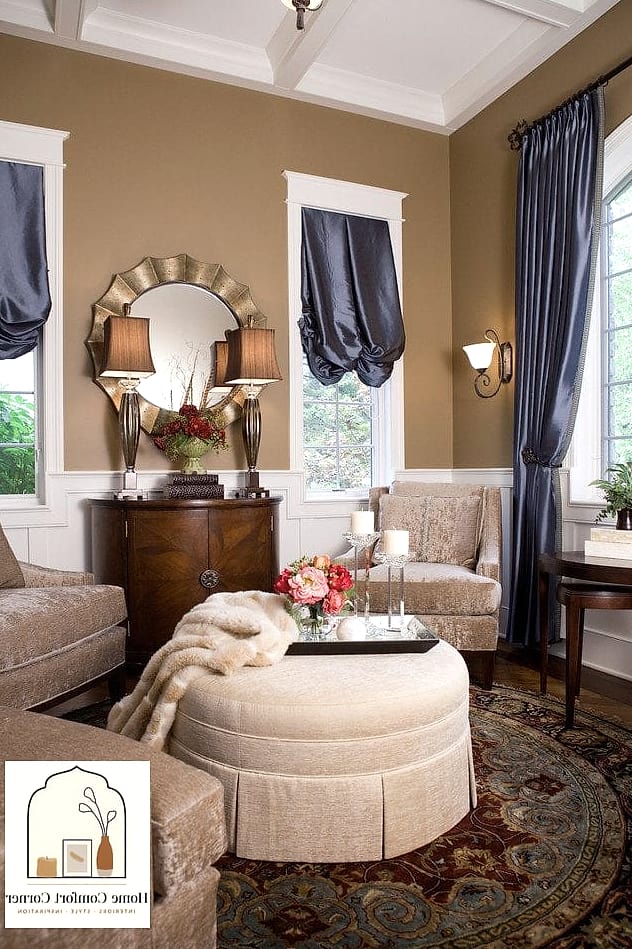 27 Classic Room Decor Ideas That Will Transform Your Space 24 A Skirted Ottoman or Footstool