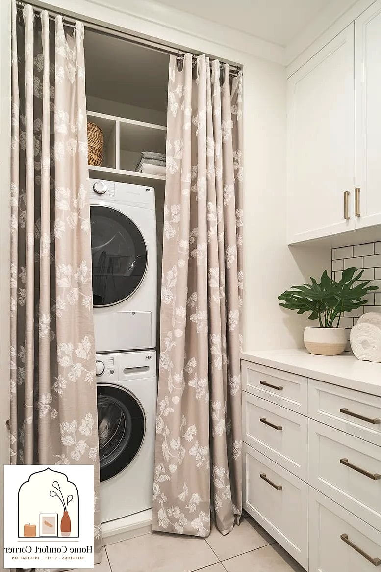 Sliding Curtain Instead of a Door