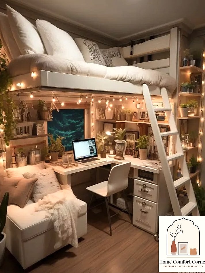 A Small Desk Nook for Real Productivity