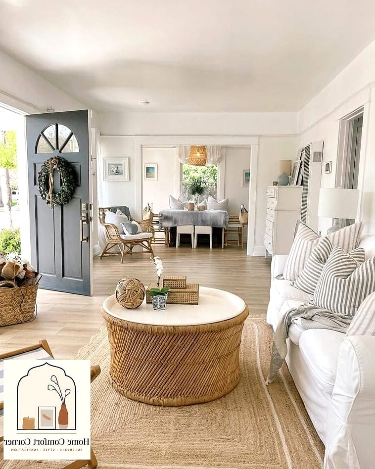The Small Living Room Anchored by a Statement Rug