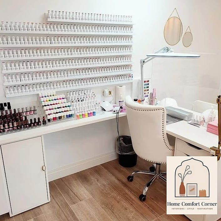 15 Nail Room Decor Ideas Ideas That Are Both Stylish and Practical 15 A Small Sink or Wash Station Nook