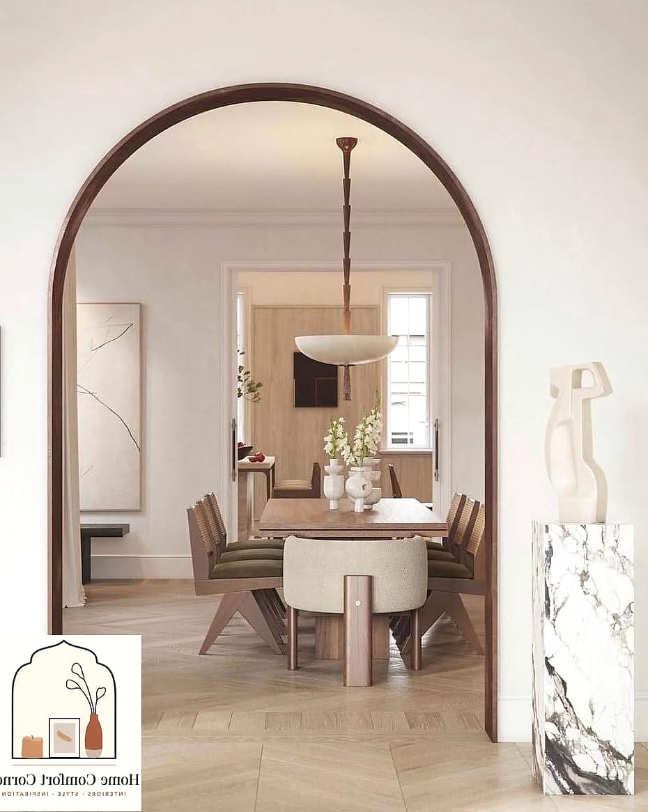 Soft Arch Details in Decor and Furniture