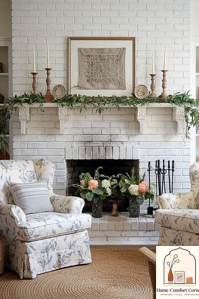 Soft Grandmillennial Living Room