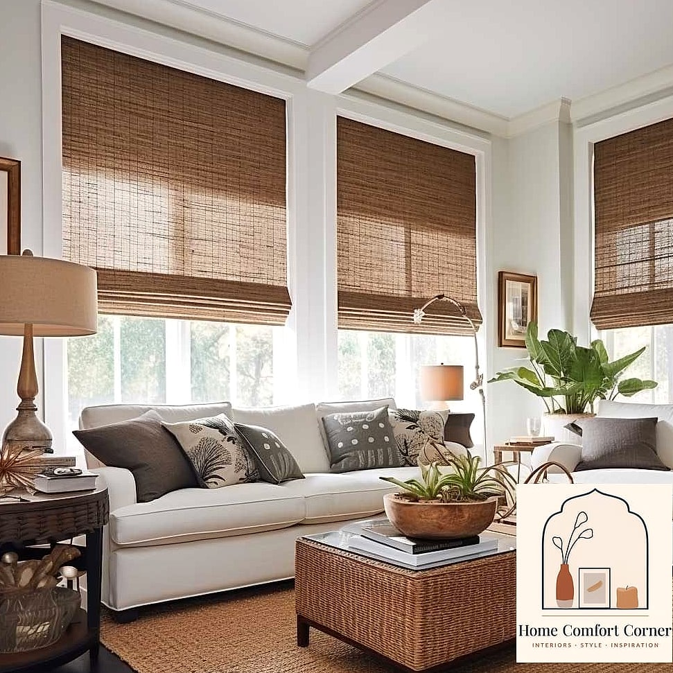 Soft Window Treatments Instead of Bare Blinds