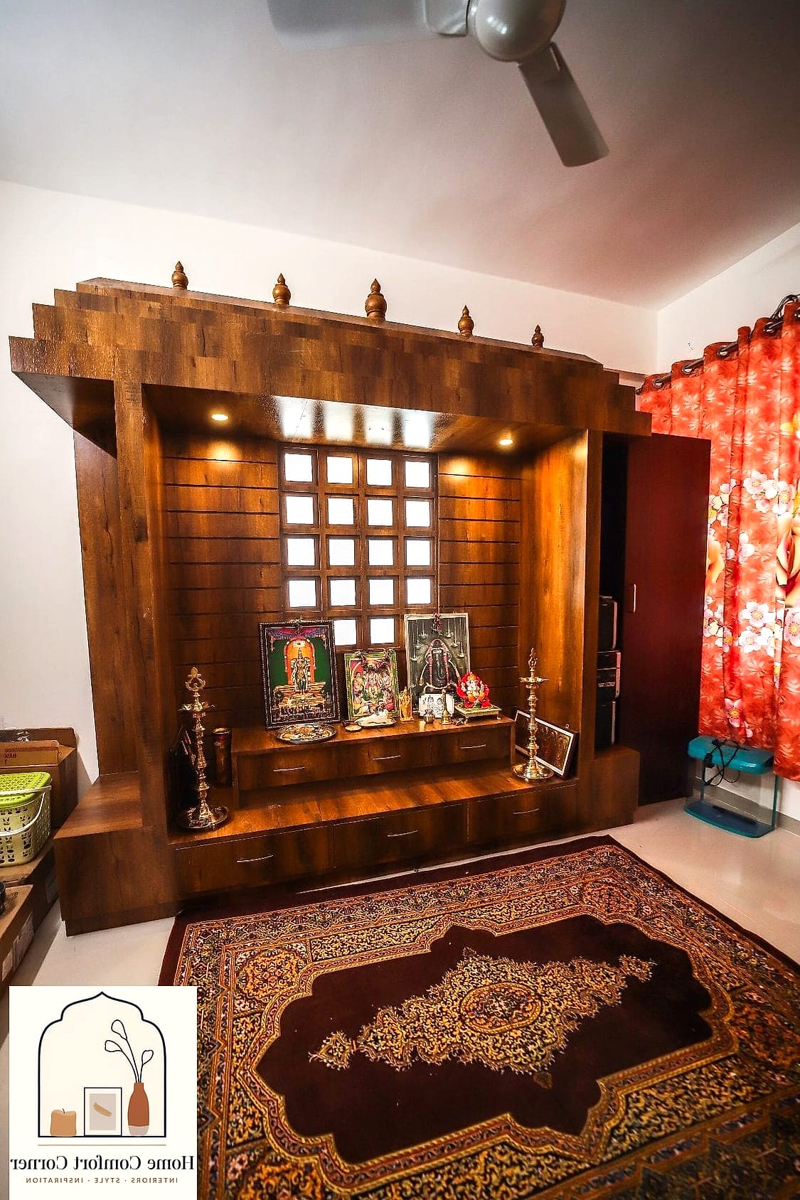Spare Room Converted Into a Full Dedicated Pooja Room