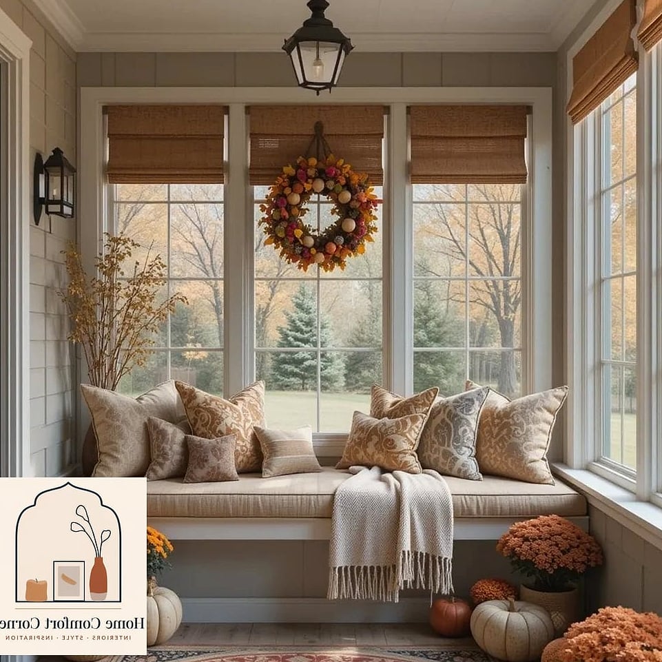 Sparse Sunroom to Cozy Three-Season Lounge