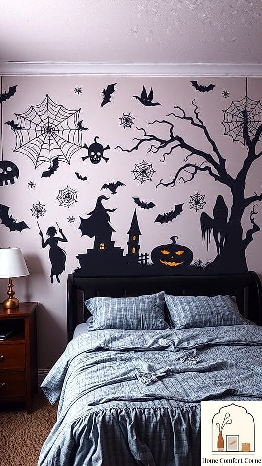 Spooky Silhouette Window Clings