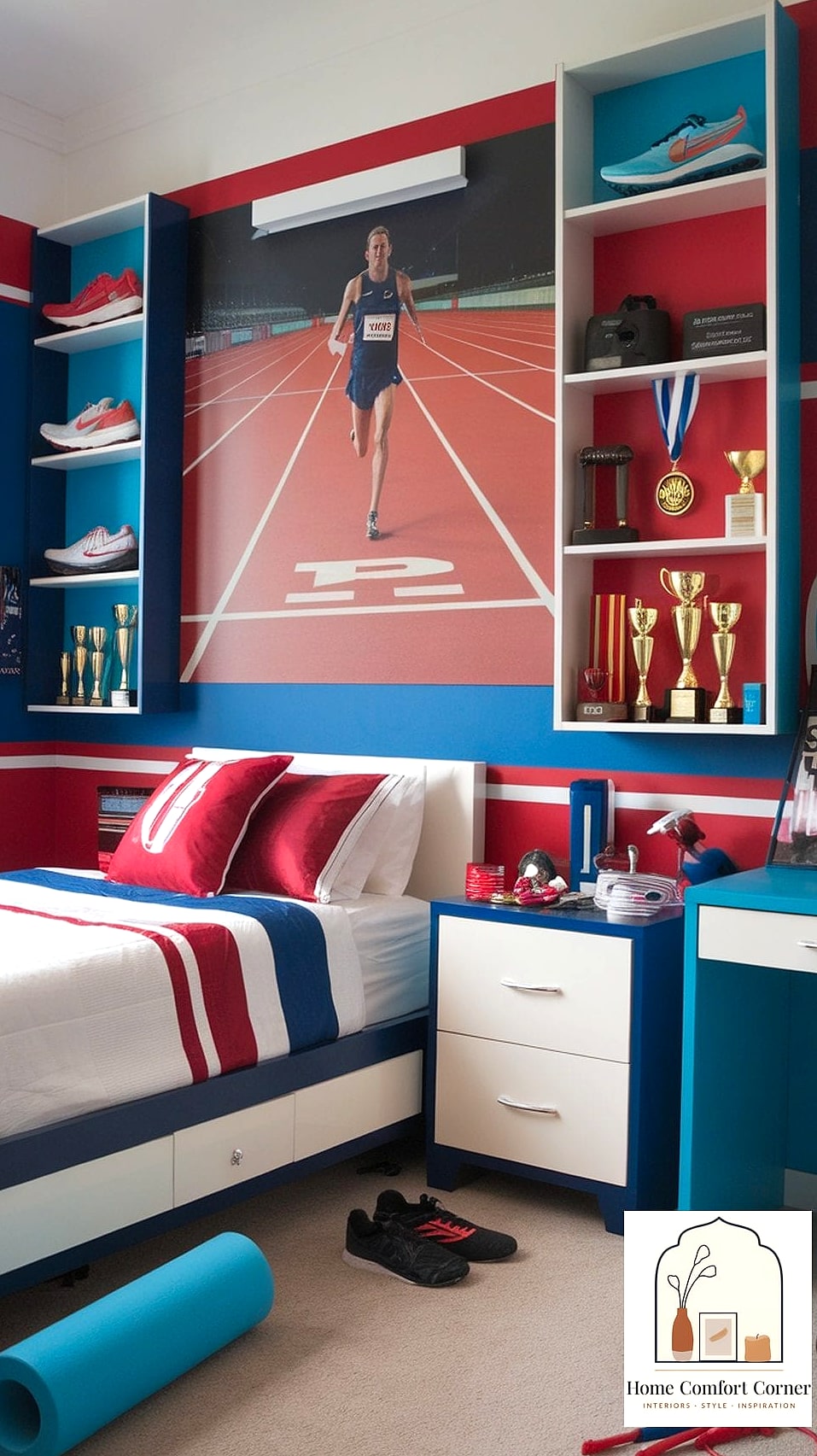 Sporty Statement Wall
